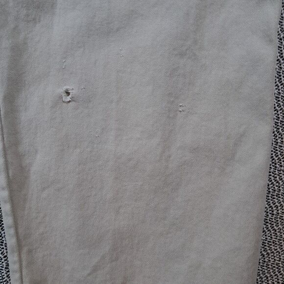 Vtg Levis Cargo Pants Mens 36x34 Khaki Loose Straight Multi Pocket Y2K Skate - Picture 6 of 10